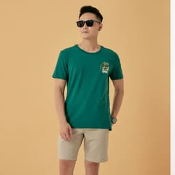 Áo T-shirt Nam ngắn tay DGCs Regular Fit thoáng mát ít nhăn SATBB10M 2