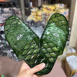 Dép nữ hai quai EVA siêu nhẹ, gắn charm thời trang, phong cách sang chảnh 128 9