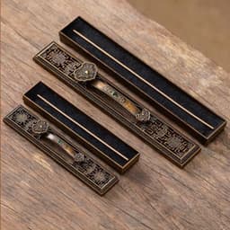 Hộp xông trầm như ý cổ điển -Ngọa hương lư 5