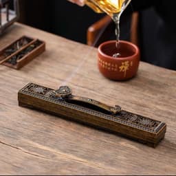 Hộp xông trầm như ý cổ điển -Ngọa hương lư 1