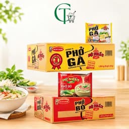 Thùng 30 Phở Gà I BÒ Đệ Nhất ACECOOK 30 Gói X 68Gr Nước Dùng Thơm Ngon 1