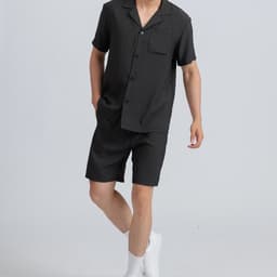 Bộ Đồ Nam DGC Cổ Pijama Ngắn Tay - Chất Liệu Mềm Mịn, Thoáng Mát, Mặc Nhà & Du Lịch - SPIABD01M-S 3