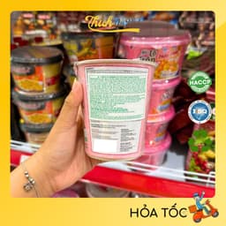 Mì Ly Mì Cay Samyang Carbonara Gà Hồng 80g - Mì Phô Mai Hàn Quốc Samyang - Thích Ăn Vặt 4