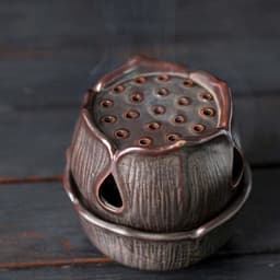 Lư xông trầm dáng hoa sen cổ điển-Lư xông trầm 4