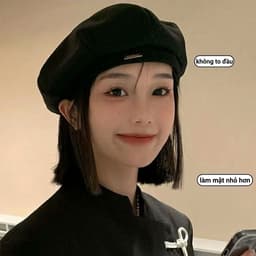 Mũ Nồi Beret Nữ Tám Cạnh Phong Cách Hàn Quốc Mũ Mái Bằng Retro Mũ Painter Hợp Cho Mặt Tròn Vòng Đầu Lớn T994 3