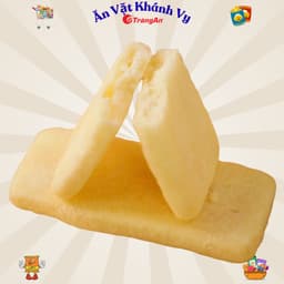 Bánh Gạo Sữa Miyaki Tràng An- Thơm Đậm Vị Sữa, Xốp Tan - Túi 240g (26 chiếc) - HÀNG CHÍNH HÃNG 4