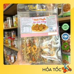 Bánh Thuyền Hạt Dinh Dưỡng 400g - Túi Zip Trong - Thích Ăn Vặt 2