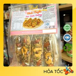 Bánh Thuyền Hạt Dinh Dưỡng 400g - Túi Zip Trong - Thích Ăn Vặt 4