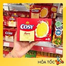 Bánh Quy Sữa Cosy Marie - Bánh Kinh Đô - Bánh Cosy 120g/336g/192g - Thích Ăn Vặt 7
