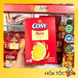 Bánh Quy Sữa Cosy Marie - Bánh Kinh Đô - Bánh Cosy 120g/336g/192g - Thích Ăn Vặt 6