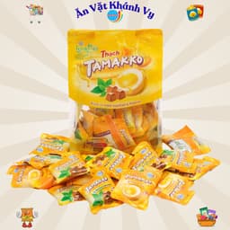 Thạch Long Hải Kem Trứng Tamakko Túi 360g - HÀNG CHÍNH HÃNG 1