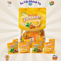 Thạch Long Hải Kem Trứng Tamakko Túi 360g - HÀNG CHÍNH HÃNG 2