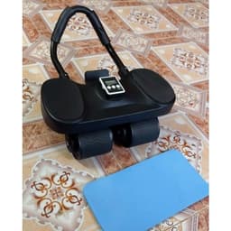 Con lăn tập bụng 4 bánh Có trợ lực+đồng hồ+giá đỡ T92. LMS 9