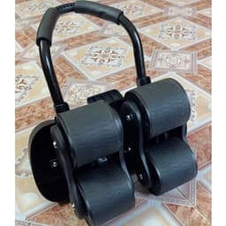 Con lăn tập bụng 4 bánh Có trợ lực+đồng hồ+giá đỡ T92. LMS 7
