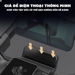 Con lăn tập bụng 4 bánh Có trợ lực+đồng hồ+giá đỡ T92. LMS 4