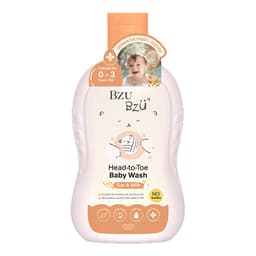 [Quà Tặng Không Bán] Sữa tắm gội BZU BZU toàn thân dành cho bé 200ml 3