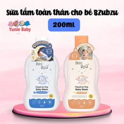 Sữa tắm gội toàn thân dành cho bé BZU BZU - CX Yến Mạch & Sữa 200ml 1