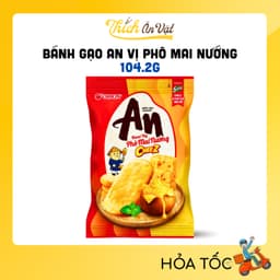 Bánh Gạo Nướng AN Vị Khoai Tây Phô Mai Nướng Orion 104,2g - Thích Ăn Vặt 1