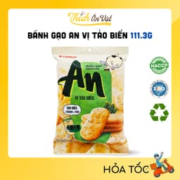 Bánh Gạo Nướng AN Vị Tảo Biển Orion 111,3g - Thích Ăn Vặt 1