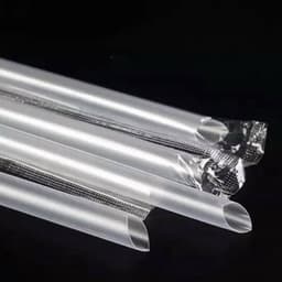 100 Ống hút trà sữa, sinh tố các loại cỡ phi 12 phi 6 có túi bọc từng ống hàng xịn an toàn sức khỏe 5