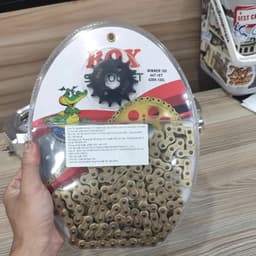 Bộ Nhông Sên Dĩa Kiểu WINNER 150 (Màu Vàng) Thương Hiệu BOX 2