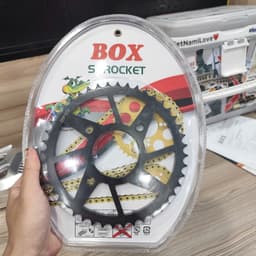 Bộ Nhông Sên Dĩa Kiểu WINNER 150 (Màu Vàng) Thương Hiệu BOX 3
