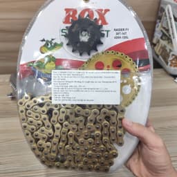 Bộ Nhông Sên Dĩa Kiểu (Màu Vàng) RAIDER FI Thương Hiệu BOX 8