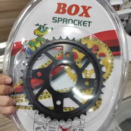 Bộ Nhông Sên Dĩa Kiểu (Màu Vàng) RAIDER FI Thương Hiệu BOX 9