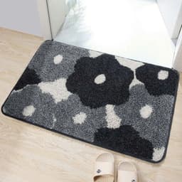 Thảm Lau Chân Lông Cừu Siêu Mềm 40x60cm, Thảm Chùi Chân Thấm Hút Nước, Trang Trí Phòng Ngủ Nhà Tắm 2
