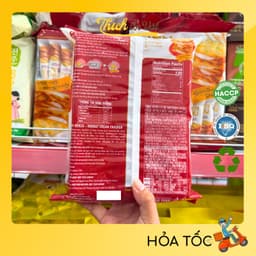 Bánh Quy Nougat Kem Dẻo Kenju Richy 186g - Thích Ăn Vặt 3