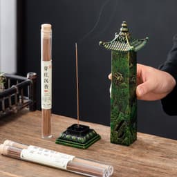 Lư hương sơn mài tháp đỉnh chùa phong cách cổ điển 2