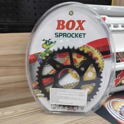 Bộ Nhông Sên Dĩa Kiểu SONIC (Màu Vàng) Thương Hiệu BOX 8