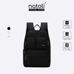 Balo đi học Natoli B1  thời trang kháng nước , balo laptop nhiều ngăn chính hãng 1