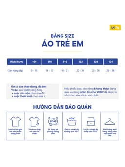 Áo Phao Trẻ em YODY Cổ Bo Chần Sóng Ngang Lót Lông Siêu Ấm, Siêu Nhẹ, Áo Bomer bé TRA KCPJ25F034 9