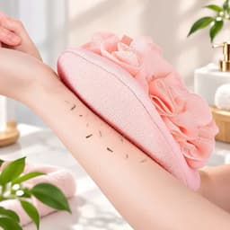 Bông Tắm Tròn Lưới PE Siêu Mềm Mại, Tẩy Tế Bào Chết Hiệu Quả, Tiết Kiệm Sữa Tắm - 11cm, Mixcolour 1