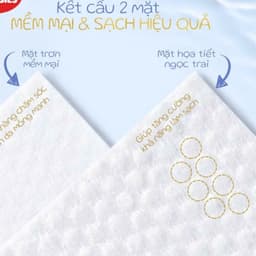 KHĂN ƯỚT HUGGIES GOLDEN WET WIPES không mùi không hương liệu mềm mại mịn màng, tinh chất từ thiên nhiên 2
