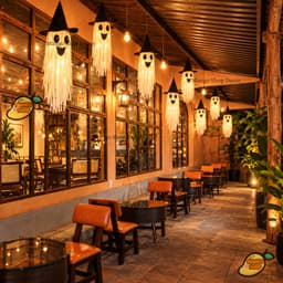 Con Ma Tua Rua Đội Mũ Phù Thủy Treo Decor Trang Trí Lễ Hội Hóa Trang Halloween 2