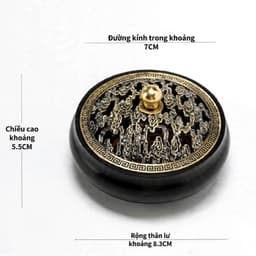 Lư xông trầm mây lành may mắn-Lư xông trầm 4