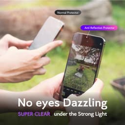 [Có iP18] Cường Lực HODA® 3D Chống Hiệu Ứng Cầu Vồng x C.Chói Full Tràn Viền Vát Cạnh Không Lẹm Viền cho iP 18 Pro Max 6