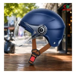 Mũ bảo hiểm Có kính Ngắn nửa đầu - Phong cách thời trang cho nam nữ, kiểu dáng năng động, trẻ trung 5