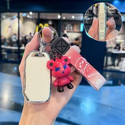 Ốp Chìa Khóa Kia K3 K5 New 4 Nút Sườn TPU Cao Cấp, Bao Bọc Vệ Chìa Khóa Ô Tô Thiết Kế Sang Trọng 9