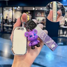 Ốp Chìa Khóa Kia K3 K5 New 4 Nút Sườn TPU Cao Cấp, Bao Bọc Vệ Chìa Khóa Ô Tô Thiết Kế Sang Trọng 6