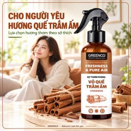 Chai xịt phòng tinh dầu Sả Chanh, Bạc Hà giúp thơm phòng, hỗ trợ đuổi muỗi và côn trùng nhanh chóng 1