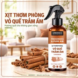 Chai xịt phòng tinh dầu Sả Chanh, Bạc Hà giúp thơm phòng, hỗ trợ đuổi muỗi và côn trùng nhanh chóng 7