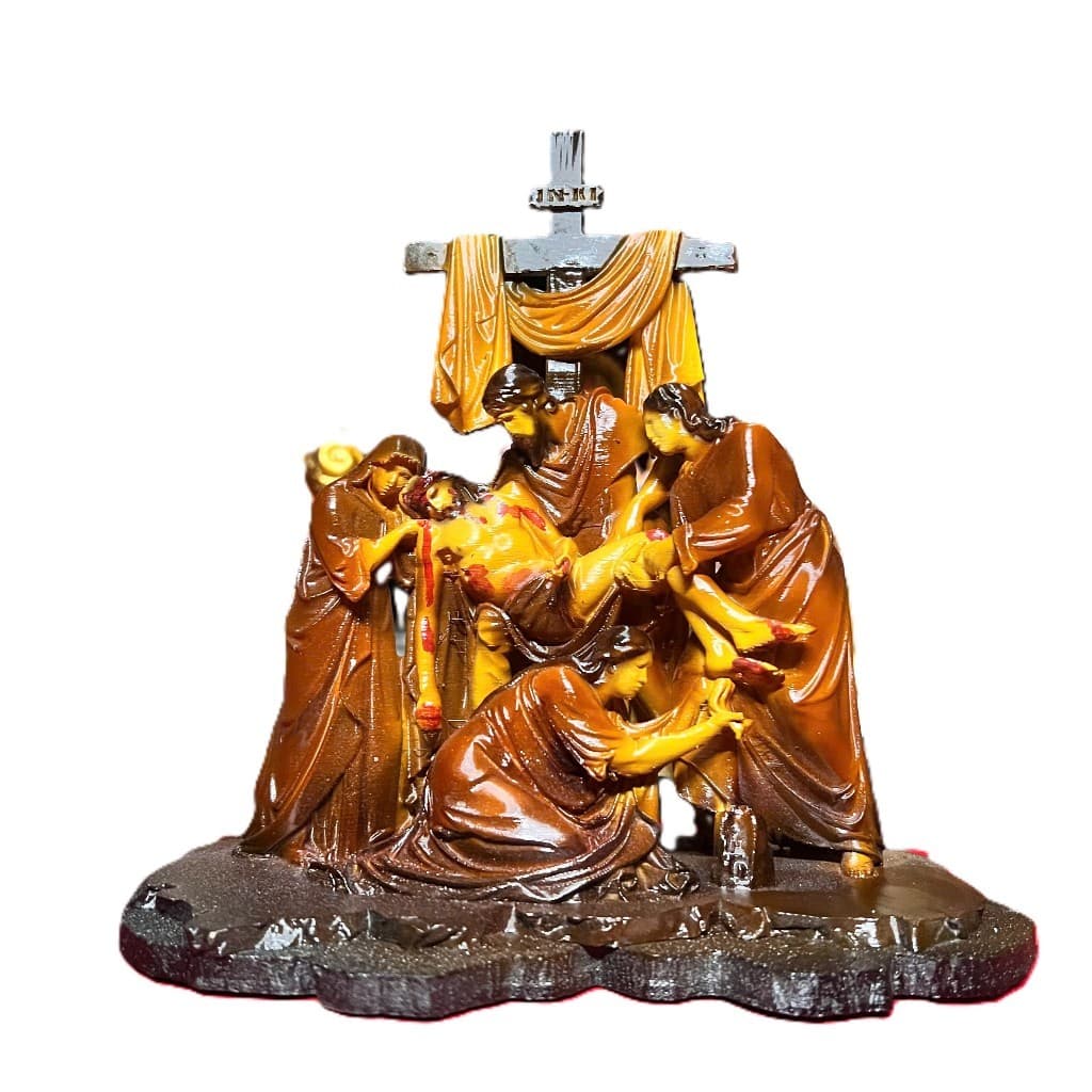 Tượng Công Giáo chặng đường thứ 13 của Chúa. in 3D. cao 19 cm