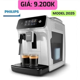 MÁY PHA CÀ PHÊ TỰ ĐỘNG PHILIPS , EP2220/10 BẢO HÀNH 24 THÁNG 6
