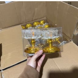 Combo 2 Đèn Thờ Hoa Sen Dùng 2 Viên Pin AA,Đèn Thờ Trang Trí Thần Tài- Gia Tiên- Thờ Phật 9