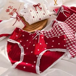 Combo 5-10 quần chip nữ, quần lót nữ dễ thương chất cotton co dãn bốn chiều 45-65kg mềm mát 6