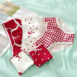 Combo 5-10 quần chip nữ, quần lót nữ dễ thương chất cotton co dãn bốn chiều 45-65kg mềm mát 1