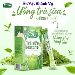 Trà sữa Cozy Matcha 3in1, Trà Sữa Anh Quốc Gộp 170g (10 gói) - HÀNG CHÍNH HÃNG 4